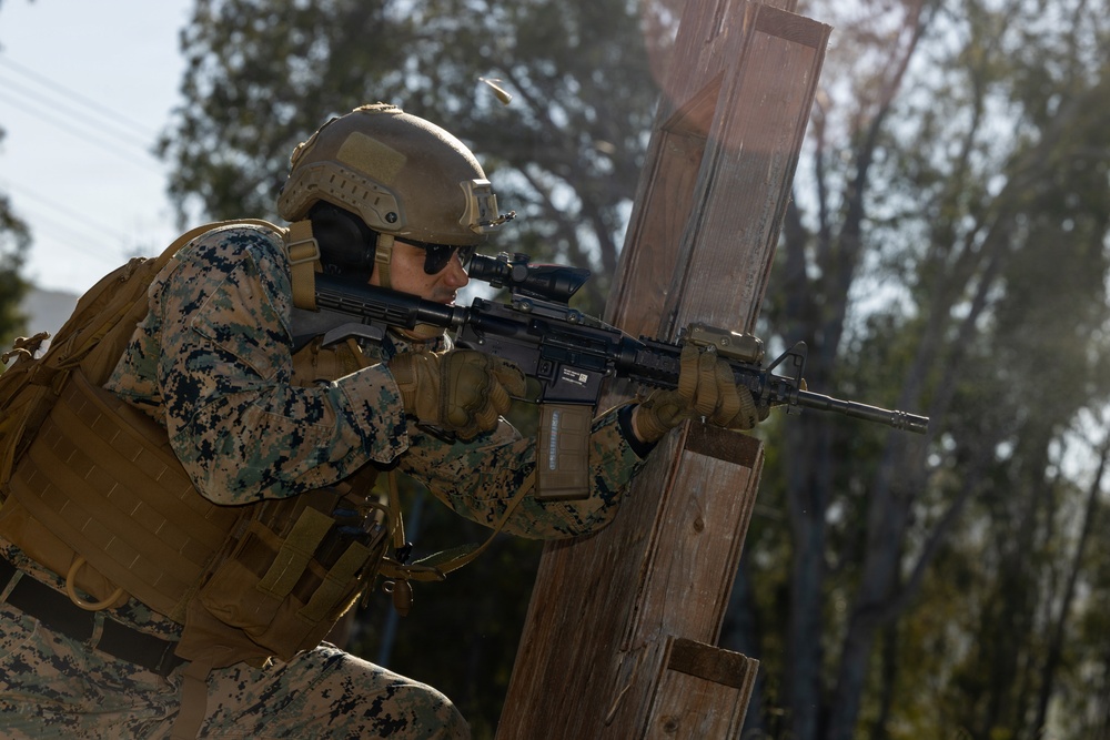CLR-17 Marines participate in rifle qualification tables 3-6 range