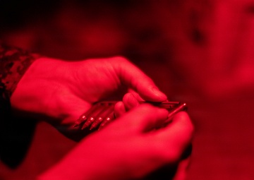 CLR-17 Marines participate in rifle qualification tables 3-6 range