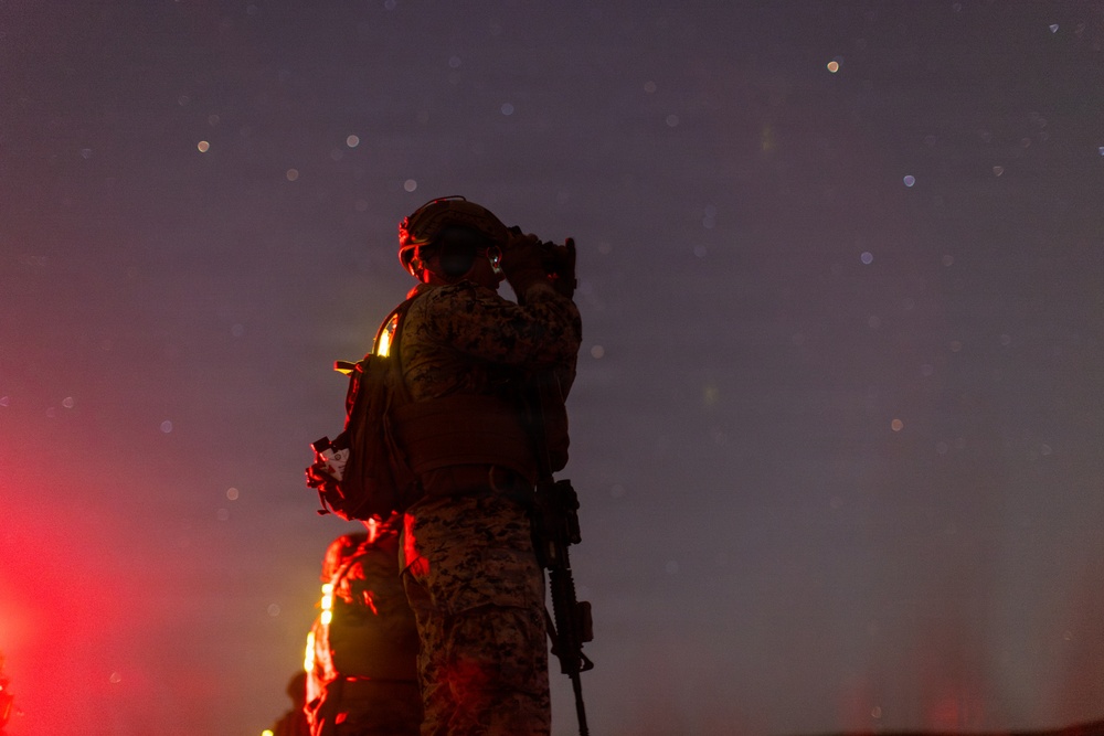 CLR-17 Marines participate in rifle qualification tables 3-6 range