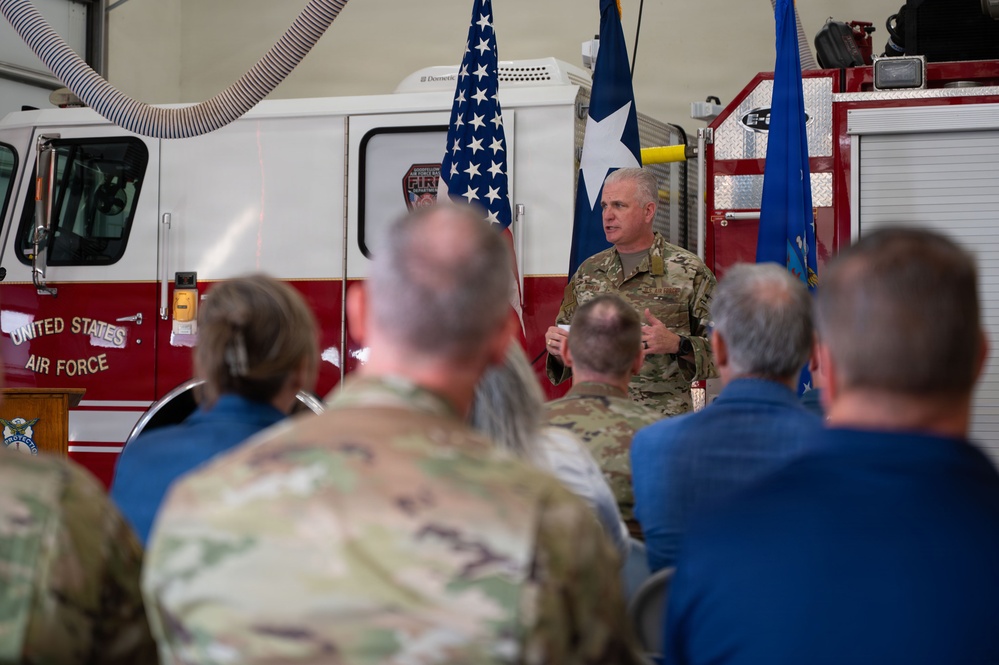 Goodfellow AFB Fire Department Dorm Renovation Ribbon Cutting