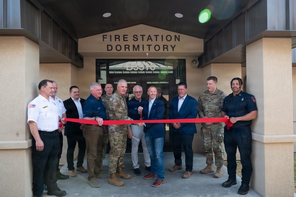 Goodfellow AFB Fire Department Dorm Renovation Ribbon Cutting