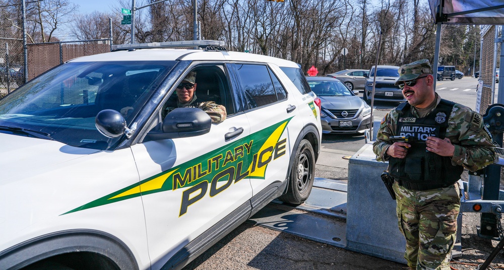 430th MP Detachment Enhances Force Protection at Fort Hamilton