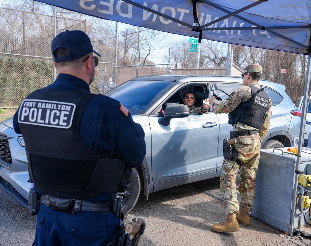 430th MP Detachment Enhances Force Protection at Fort Hamilton