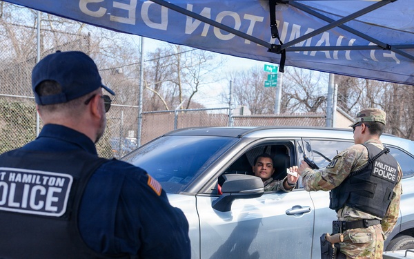 430th MP Detachment Enhances Force Protection at Fort Hamilton