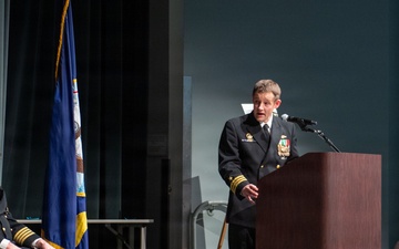 Cmdr. Matthew Fisher relieves Cmdr. George Watkins as commanding officer of USS Nevada (SSBN 733) Gold Crew