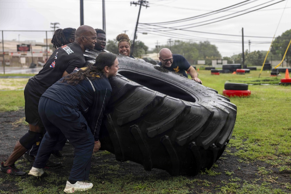 Hawaiʻi Navy Week: Sailors participate in Physical Training at Ewa Beach