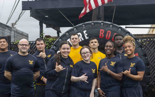 Hawaiʻi Navy Week: Sailors participate in Physical Training at Ewa Beach