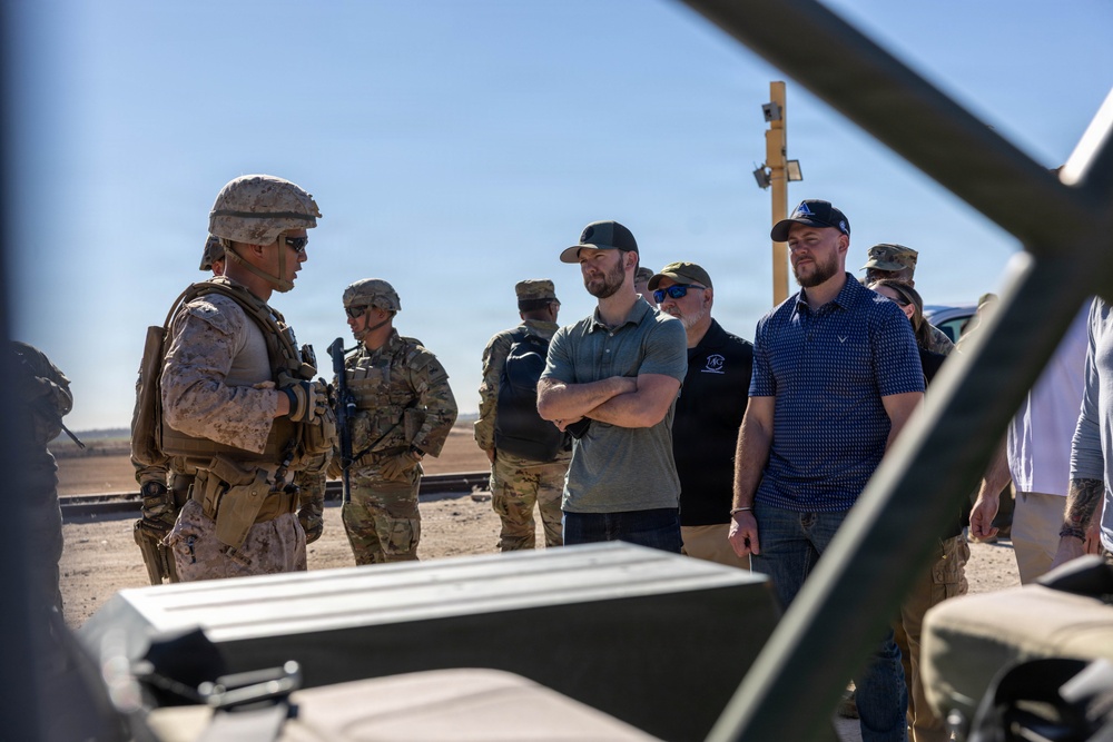 Senior Advisor for Secretary of War visits Joint Task Force Southern Border