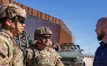 Senior Advisor for Secretary of War visits Joint Task Force Southern Border