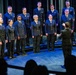 The US Navy Band Sea Chanters perform at the Fredonia Opera House