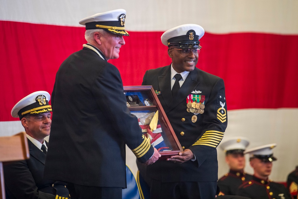 USS Boxer Change of Command
