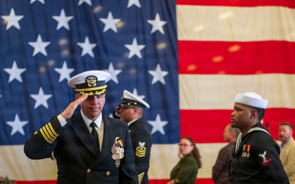 USS Boxer Change of Command