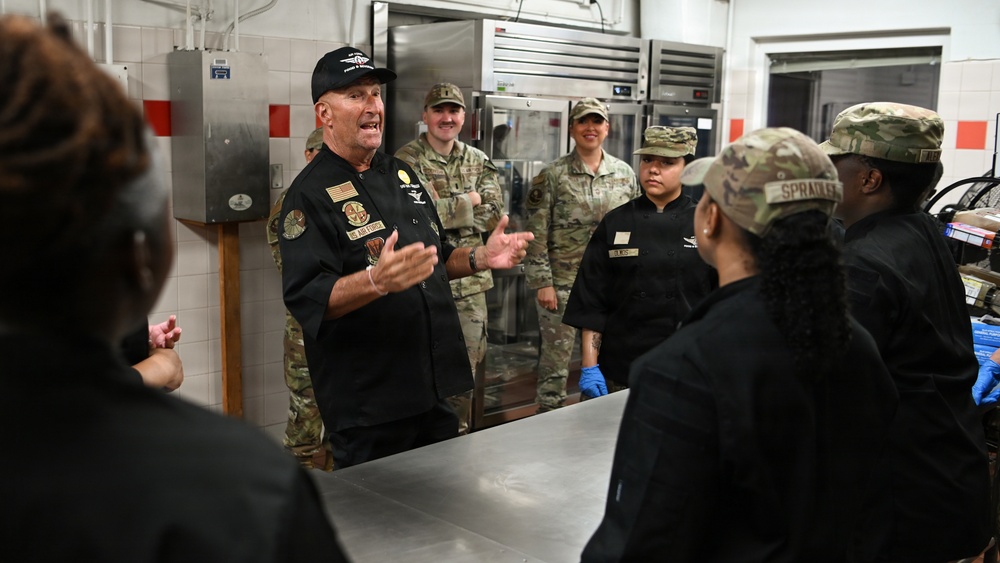 Food Network Master Chef Mark Cummings trains JBPHH Hale Aina DFAC