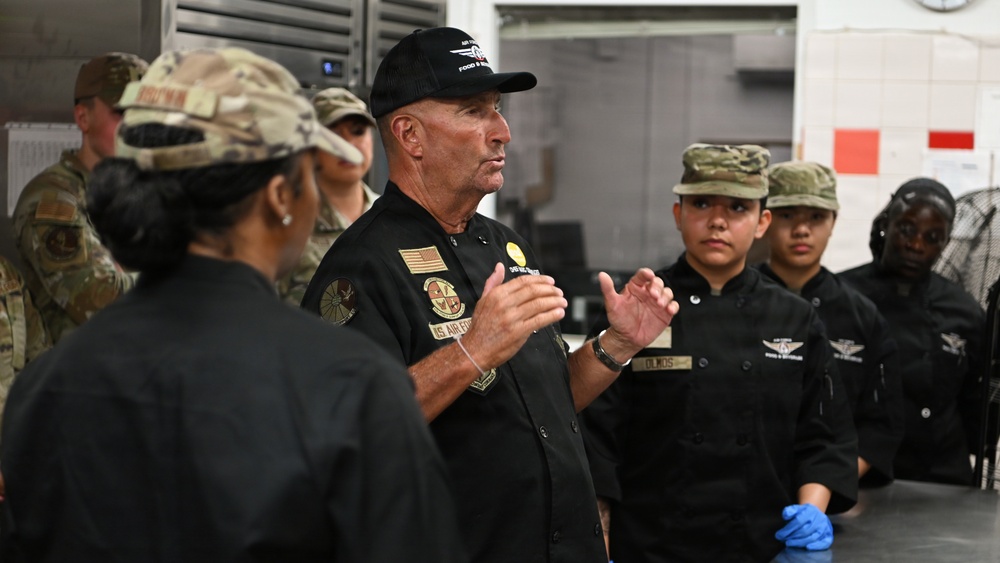 Food Network Master Chef Mark Cummings trains JBPHH Hale Aina DFAC