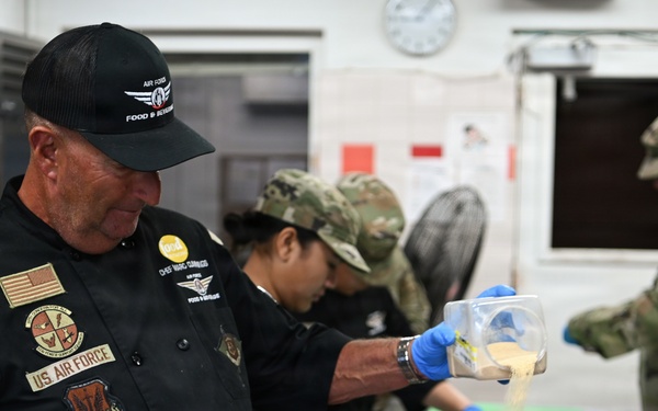 Food Network Master Chef Mark Cummings trains JBPHH Hale Aina DFAC