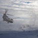 AKARNG Chinook aviators fly over Knik Glacier
