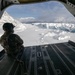 AKARNG Chinook aviators fly over Knik Glacier