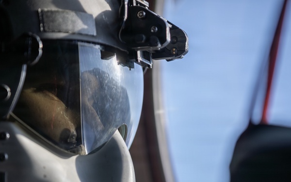 AKARNG Chinook aviators fly over Knik Glacier
