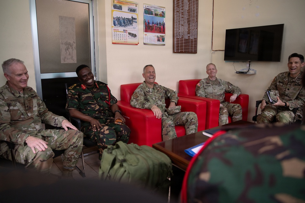 SETAF-AF Brig. Gen. Daniel Cederman visits Lugalo General Military Hospital during Justified Accord 26
