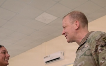 SETAF-AF Brig. Gen. Daniel Cederman visits Lugalo General Military Hospital during Justified Accord 26