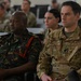 US, Tanzania military medical professionals participate in a patient case study morning report during Justified Accord 26