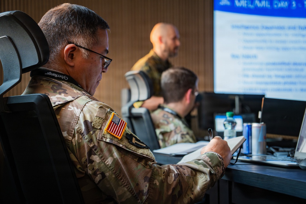 US Evaluators assist during the exercise