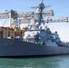 Pre-Commissioning Unit (PCU) Harvey C. Barnum Jr. (DDG 124) Arrives in Boston