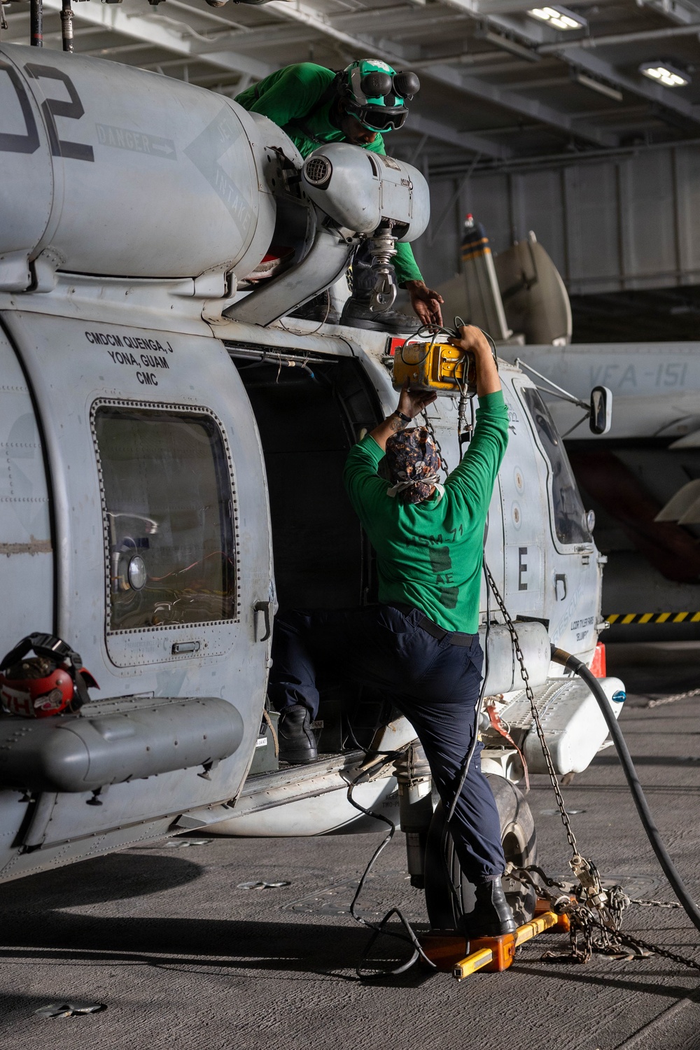 USS Abraham Lincoln (CVN72) supports Operation Epic Fury