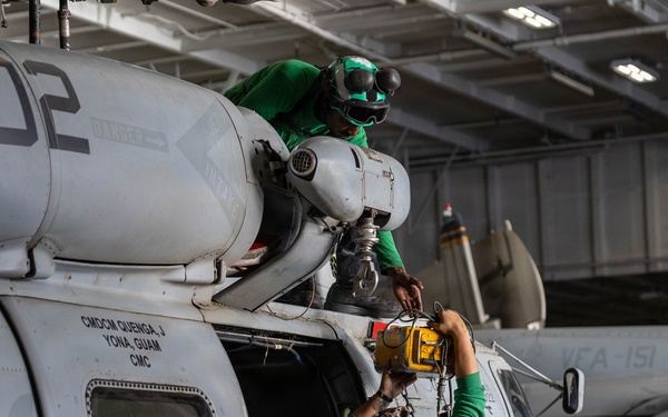 USS Abraham Lincoln (CVN72) supports Operation Epic Fury