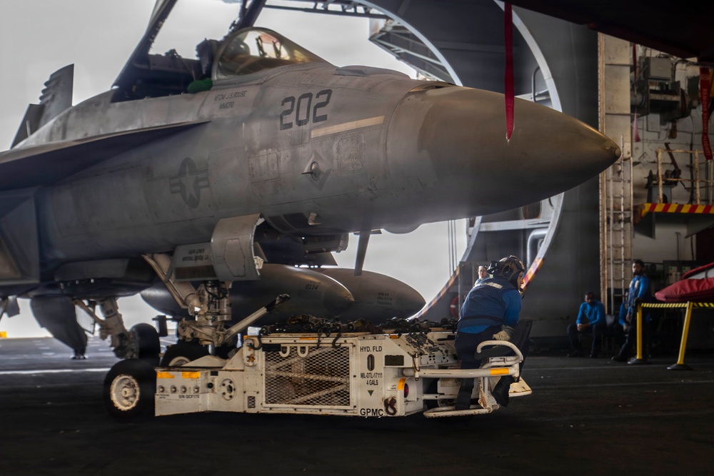 USS Abraham Lincoln (CVN72) supports Operation Epic Fury