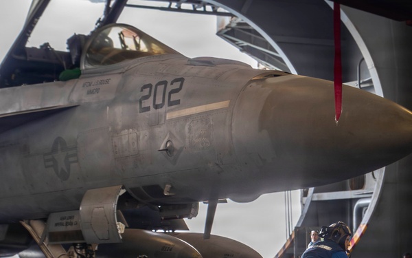 USS Abraham Lincoln (CVN72) supports Operation Epic Fury