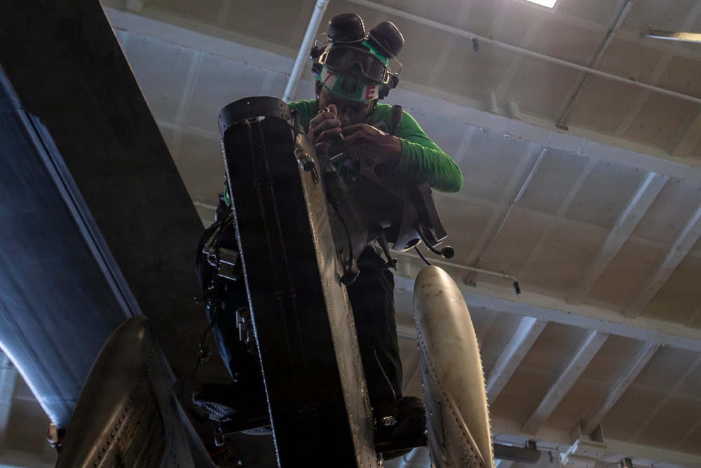 USS Abraham Lincoln (CVN72) supports Operation Epic Fury