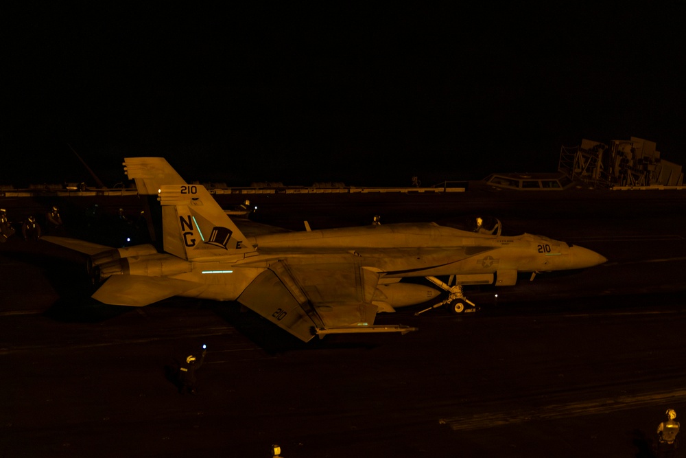 USS Abraham Lincoln (CVN72) supports Operation Epic Fury