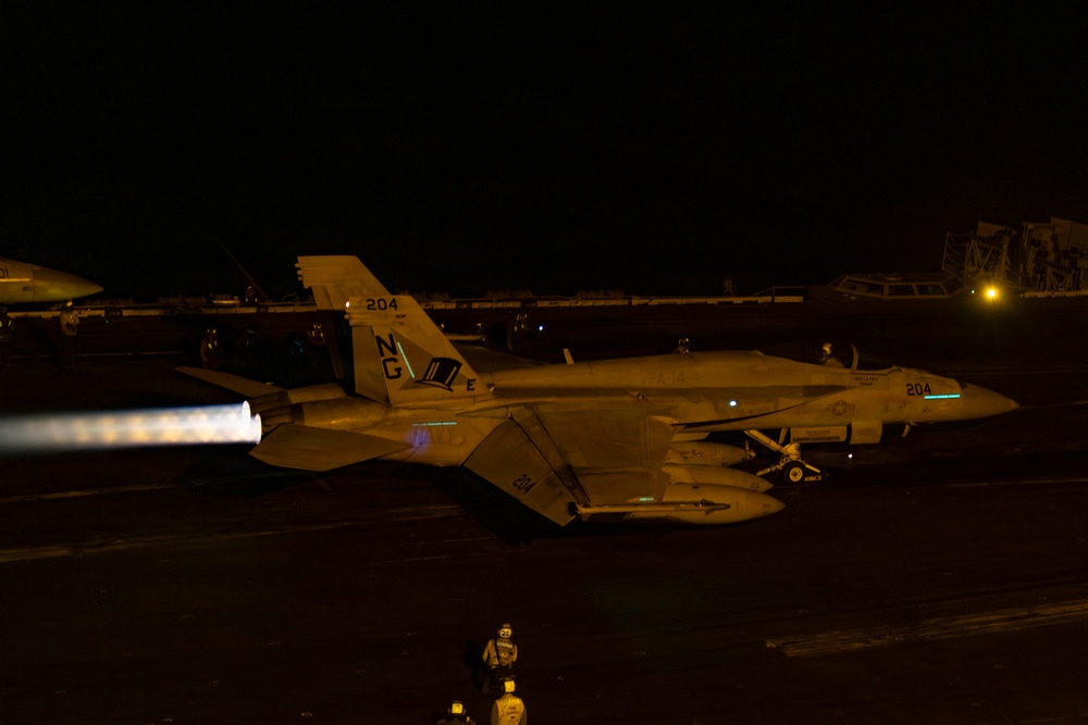 USS Abraham Lincoln (CVN72) supports Operation Epic Fury