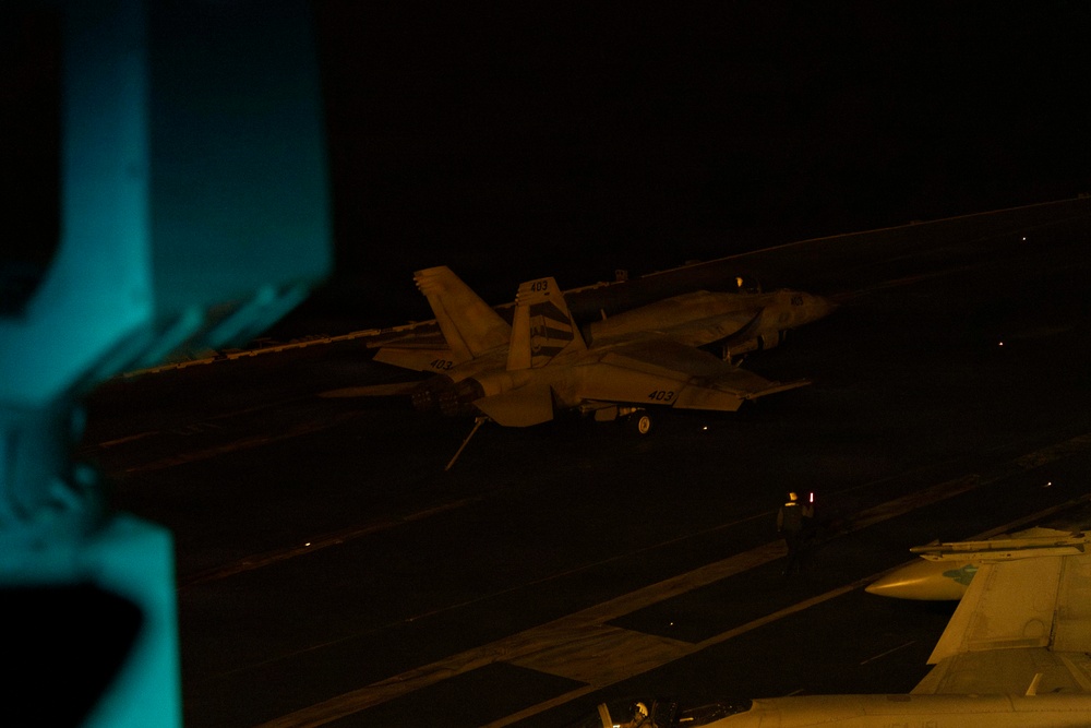 USS Abraham Lincoln (CVN72) supports Operation Epic Fury