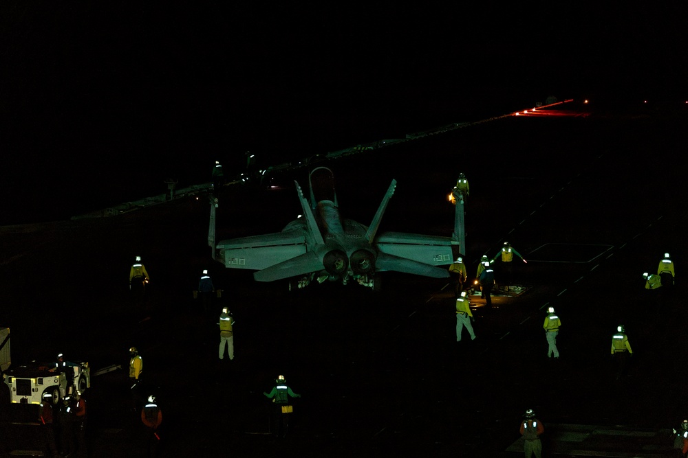 USS Abraham Lincoln (CVN72) supports Operation Epic Fury