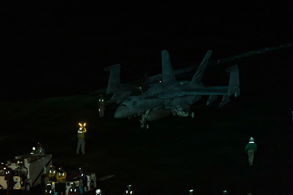 USS Abraham Lincoln (CVN72) supports Operation Epic Fury