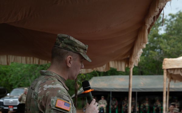 US, Tanzania soldiers conduct FTX demonstration during JA26 closing ceremony