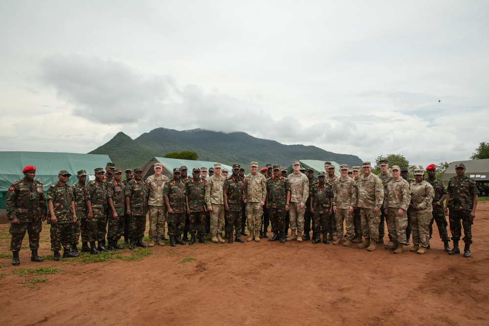 US, Tanzania senior military leaders visit Msata Military Training Base during JA26
