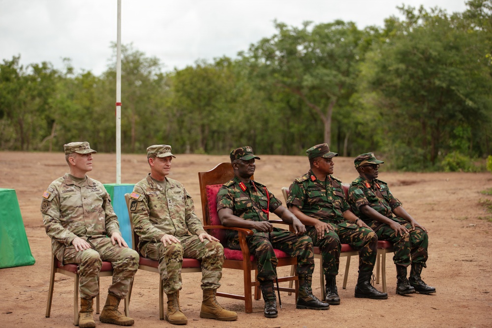 US, Tanzania senior military leaders visit Msata Military Training Base during JA26