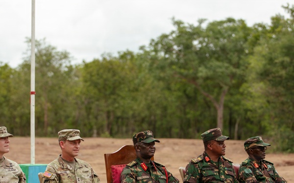 US, Tanzania senior military leaders visit Msata Military Training Base during JA26