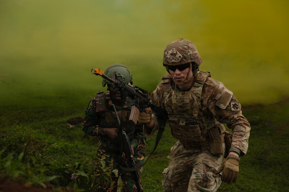US, Tanzania soldiers conduct FTX demonstration during JA26