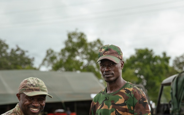 US, Tanzania military medical professionals conduct a medical outreach during JA26