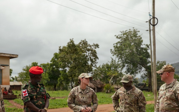 US, Tanzania military medical professionals conduct a medical outreach during JA26