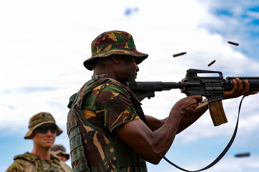 US train TPDF members on react to ambush techniques during JA26