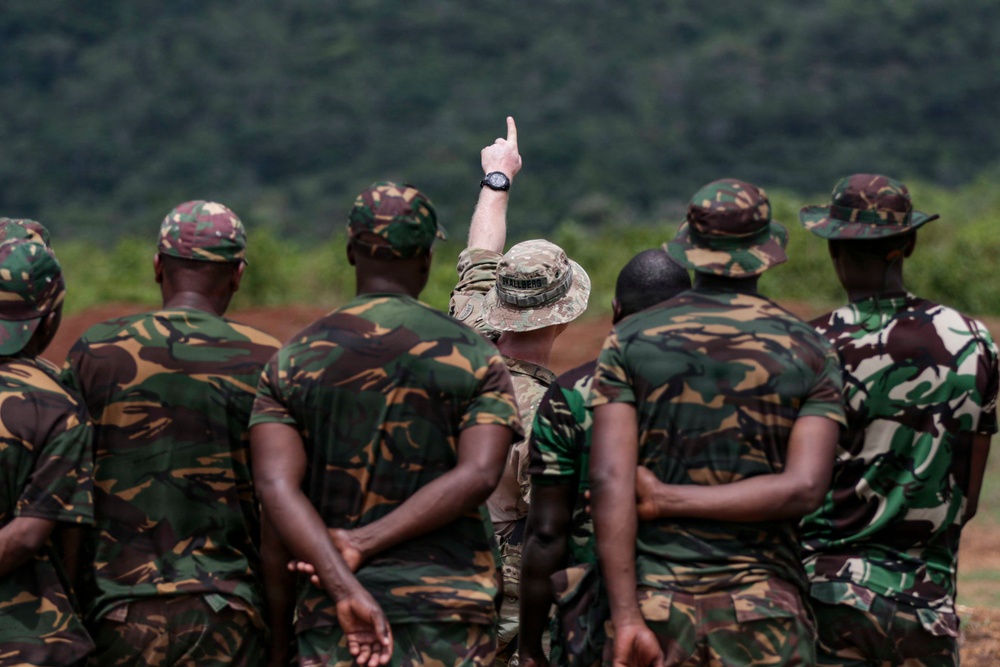 US train TPDF members on react to ambush techniques during JA26