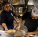 USS Iwo Jima Culinary Specialists Prepare Food