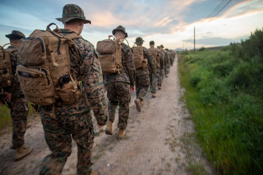 The 7th Marine Regiment participates in CBRN training