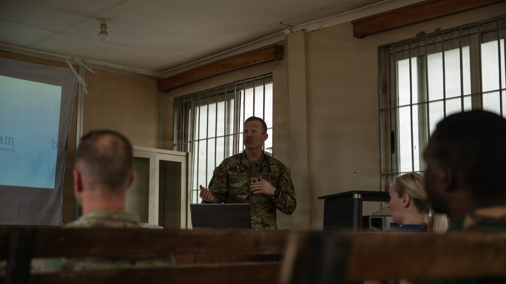 US, Tanzania medical professionals conduct a pediatric knowledge exchange during JA26