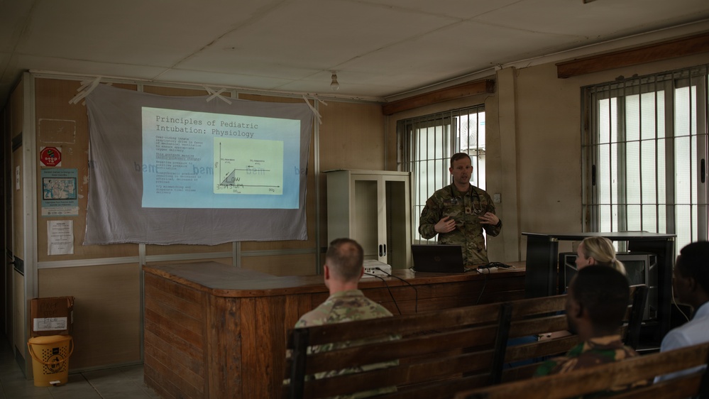 US, Tanzania medical professionals conduct a pediatric knowledge exchange during JA26